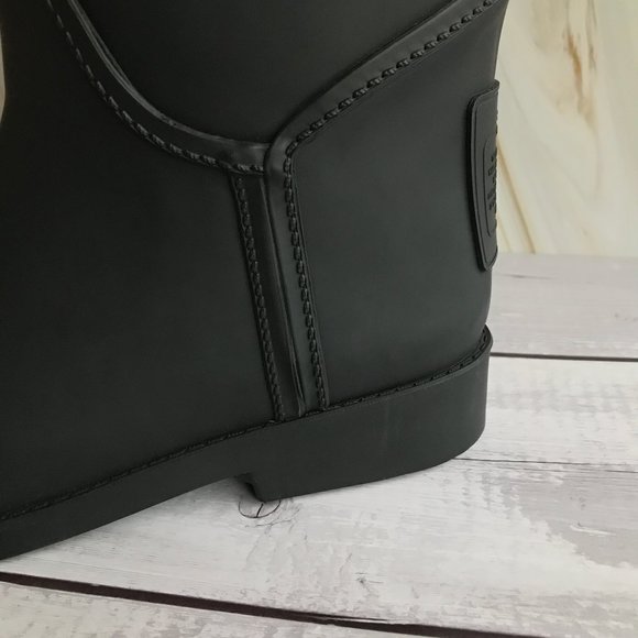 Coach Tristee Rain Boots 🖤👢🎀☔️ - Picture 12 of 12